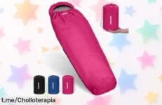 Increíble saco de dormir ultraligero JAICOM que cabe en cualquier mochila, ahora a precio rebajado. ¡No pierdas la oportunidad de vivir aventuras cómodamente!