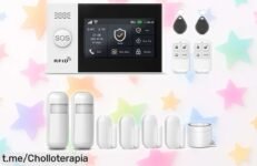 Increíble sistema de alarma inalámbrico inteligente para casa: instálalo en un pispás y controla todo desde tu móvil. ¡No dejes escapar este ofertón por tiempo limitado!