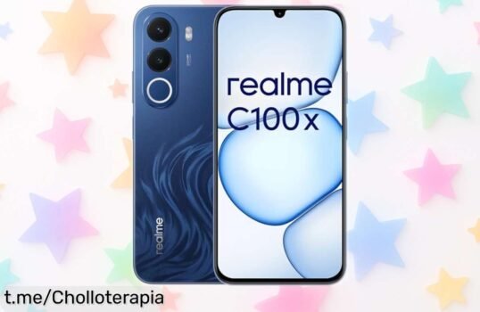 Increíble smartphone Realme C100x con batería de 7500 mAh, cámara de 50 MP y pantalla a 120 Hz ¡a un precio loco que no puedes dejar pasar!