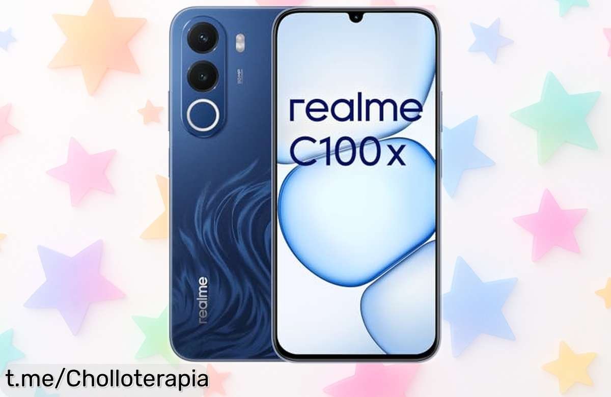 Increíble smartphone Realme C100x con batería de 7500 mAh, cámara de 50 MP y pantalla a 120 Hz ¡a un precio loco que no puedes dejar pasar!
