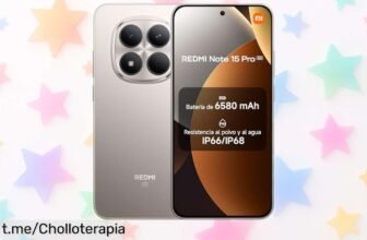 Increíble smartphone Xiaomi Redmi Note 15 Pro 5G con cámara de 200MP y batería que aguanta todo el día, ¡a precio loco! ¡No dejes pasar esta oferta espectacular y dale un salto a la calidad hoy mismo!