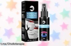 Increíble spray para eliminar arañazos de tu coche y hacerlo brillar como espejo, ¡precios rebajados que no puedes dejar pasar! Cuida tu compañero de viajes hoy mismo.
