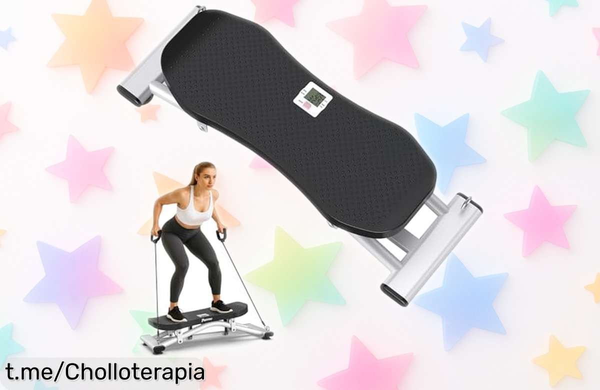 Increíble tabla de equilibrio portátil PASYOU para entrenar en casa, quema grasa sin sacrificar tus rodillas y mide todo con su pantalla LCD ¡No dejes pasar este chollo!