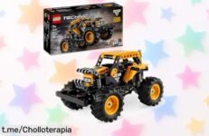 Increíble tirachinas de LEGO Technic Monster Jam para construir y jugar; un super chollo a precio rebajado que hará sonreír a los peques mientras se divierten sin parar.