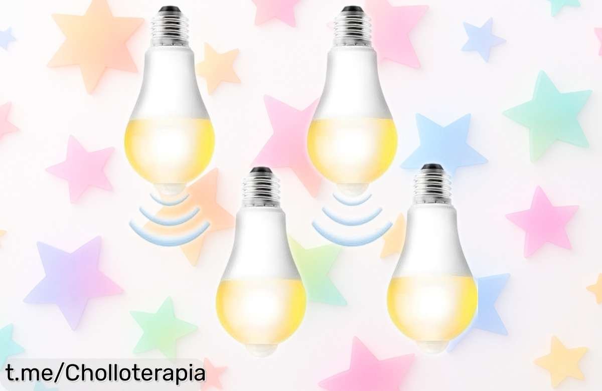 Increíbles bombillas LED Aicharynic E27 con detector de movimiento a precio loco, ahorra energía y disfruta la luz justo cuando la necesitas; ¡no te quedes sin ellas!