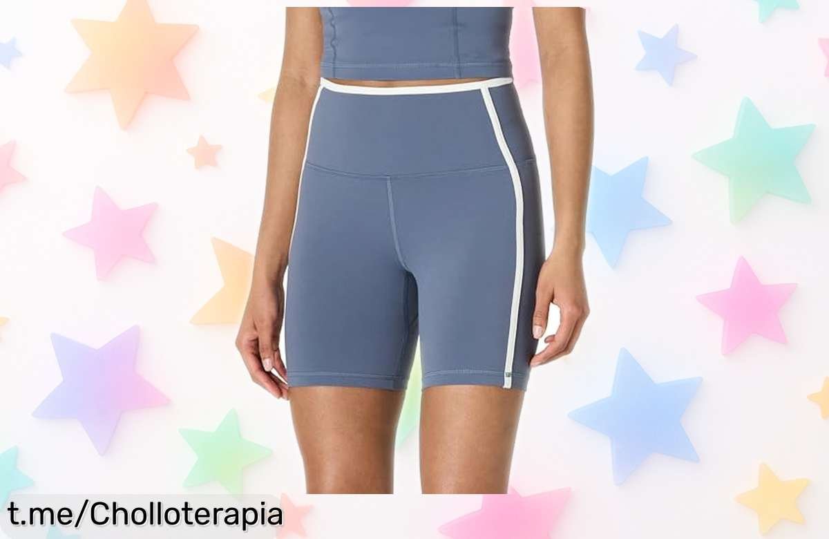 Increíbles pantalones cortos deportivos Amazon Essentials a precio rebajado que realzan tu figura y tienen un bolsillito oculto para tus cosas. ¡No te quedes sin ellos!