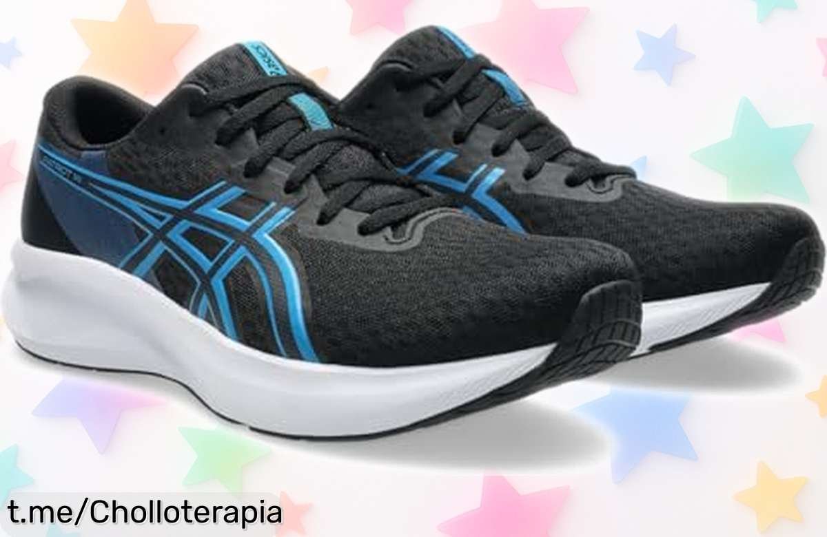 Increíbles zapatillas para correr Asics Patriot 14 con amortiguación que te impulsará a seguir, ¡ahora en un ofertón inesperado! No dejes pasar la oportunidad y dale más energía a tus carreras.