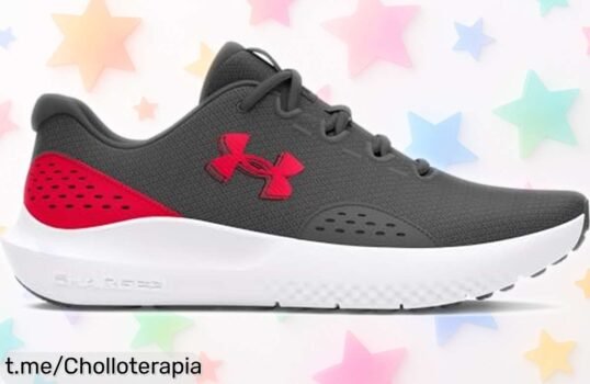 Increíbles zapatillas para correr Under Armour UA Charged Surge 4 con amortiguación y sujeción: ¡no dejes pasar este super chollo que hará que cada paso cuente!