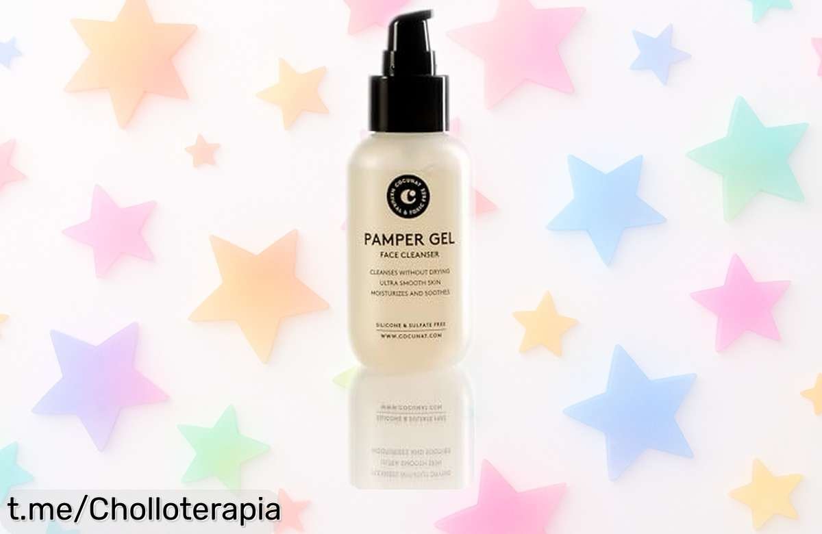 Jabón en gel natural Cocunat que limpia a fondo y mima tu piel sensible con un ofertón irresistible, ¡no dejes pasar esta oportunidad para sentir tu piel suave!