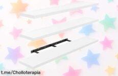 Juego de 3 baldas flotantes Amada Homefurnishing, el super chollo que estabas esperando para organizar tu hogar con estilo y elegancia: ¡no dejes pasar esta oportunidad única!