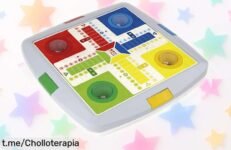 Juego de mesa Parchís y Oca automático Deluxe con dados que se mueven solos a un precio tirado, ¡prepárate para la diversión en familia que no querrás perderte!