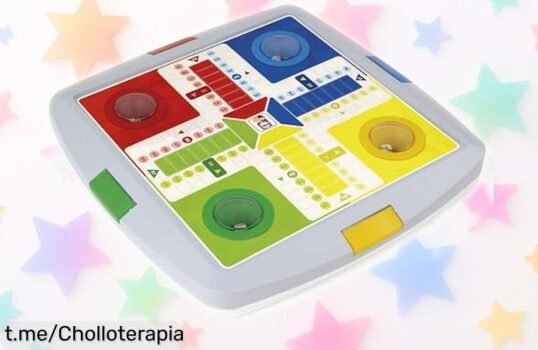 Juego de mesa Parchís y Oca automático Deluxe con dados que se mueven solos a un precio tirado, ¡prepárate para la diversión en familia que no querrás perderte!