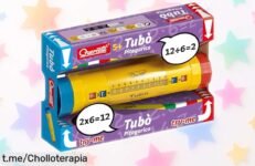 Juego educativo Quercetti Tubò Pitagórico 5+ para que los peques aprendan multiplicar jugando, ahora con un ofertón irresistible que hará más divertidos sus estudios. ¡No dejes pasar esta oportunidad!