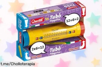 Juego educativo Quercetti Tubò Pitagórico 5+ para que los peques aprendan multiplicar jugando, ahora con un ofertón irresistible que hará más divertidos sus estudios. ¡No dejes pasar esta oportunidad!