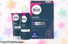 Kit Veet para depilar zonas íntimas: ¡hidrata tu piel y sorpréndela en solo 2 minutos! No dejes escapar este ofertón que te hace brillar como nunca.