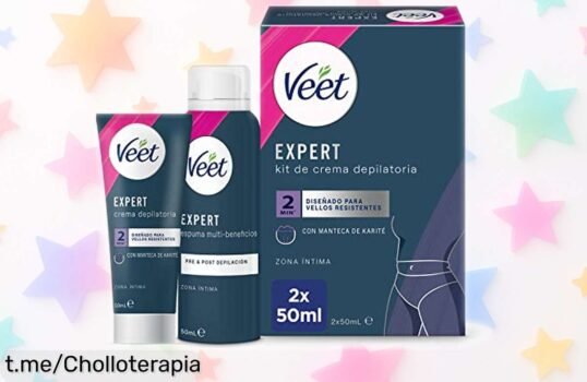 Kit Veet para depilar zonas íntimas: ¡hidrata tu piel y sorpréndela en solo 2 minutos! No dejes escapar este ofertón que te hace brillar como nunca.