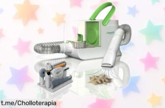 Kit cortapelos Lifenaxx LX052 6 en 1 que aspira el pelo mientras cortas, sin ruido y sin cables; ¡rebajado a un precio de escándalo! Hazlo fácil y disfruta con tu mascota.