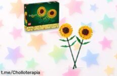 Kit de girasoles LEGO para decorar tu cuarto: sé original y diviértete personalizando tus flores, ¡con un precio tan bajo que no puedes dejarlo pasar!