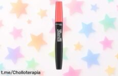 Labial fijo en dos pasos Rimmel Lasting Provocalips: ¡ofertón locazo que aguanta besos y comidas, perfecto para brillar todo el día! No dejes pasar esta oportunidad.