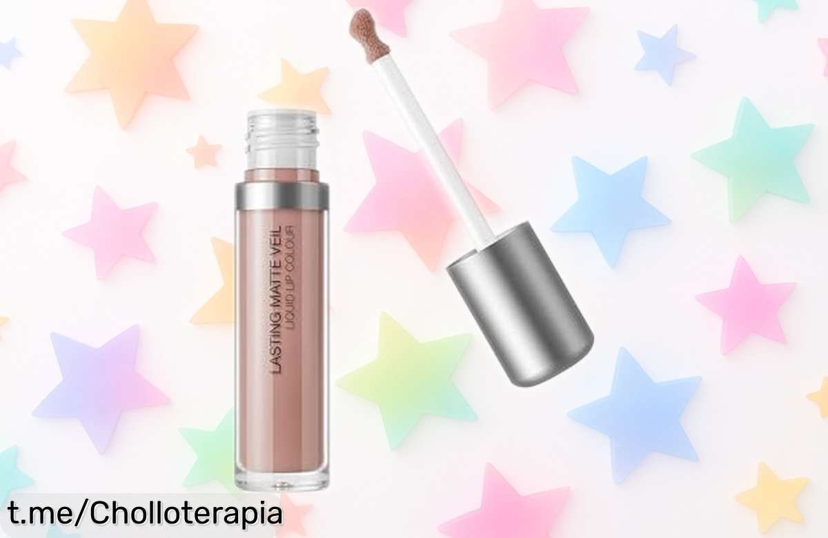 Labial líquido mate KIKO Milano que dura todo el día ahora a un precio loco: color intenso y textura ligera para lucir perfecta sin preocupaciones. ¡No dejes pasar este ofertón!