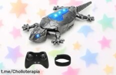 Lagarto teledirigido AURIVEE que trepa paredes y suelos, gira 360° ¡y llega con un precio loco! ¡Hazlo tuyo ahora y despierta la diversión en cada rincón de casa!
