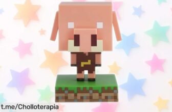Lámpara LED mini Piglin de Minecraft Paladone, la luz suave que le falta a tu habitación: ¡rebajado y listo para elevar tu setup al máximo nivel de genialidad!