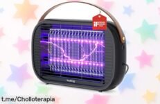 Lámpara antimosquitos Buzbug MA015B que ilumina y elimina bichos al instante, super ofertón para vivir sin moscas en casa ¿te la vas a perder?