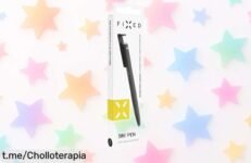Lápiz táctil negro FIXED FIXPENBK a un precio loco: fácil de usar y calidad espectacular que transforma la experiencia en tu pantalla. ¡Aprovecha este chollazo antes de que se agote!