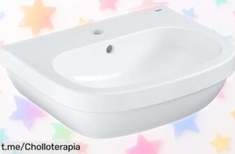 Lavabo GROHE 39336000 con tratamiento antibacteriano, ¡rebajado a un precio loco para un hogar más limpio y elegante! No dejes pasar esta oportunidad única.