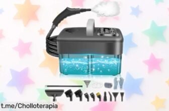 Liberación total de la suciedad con la Vaporeta portátil Mecmic Upgrade de 2500W a un precio loco, ¡no te lo puedes perder y transforma tu limpieza en pura diversión!
