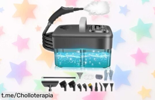 Liberación total de la suciedad con la Vaporeta portátil Mecmic Upgrade de 2500W a un precio loco, ¡no te lo puedes perder y transforma tu limpieza en pura diversión!