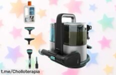 Limpiador y aspirador de tapicerías Cecotec Conga 4000, la limpieza que necesitas a un precio de risa. ¡Haz tu hogar brillar hoy mismo!