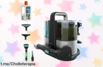 Limpiador y aspirador de tapicerías Cecotec Conga 4000, la limpieza que necesitas a un precio de risa. ¡Haz tu hogar brillar hoy mismo!
