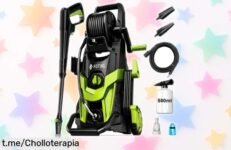 Limpie todo en un abrir y cerrar de ojos con la hidrolimpiadora 2026NEW, ¡súper chollo que no se calienta y está a precio loco! Aprovecha esta oportunidad que vuela.