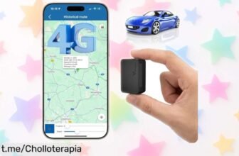 Localizador GPS 4G para coche con batería de hasta 60 días: ¡controla todo desde tu app y aprovecha este precio loco que no se repite!