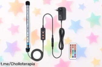 Luz LED VARMHUS para acuarios: dale un chispazo de color a tu tanque con 13 colores y mando, ¡nunca había sido tan fácil iluminar tus peces! ¡Aprovecha este precio de ganga ya!