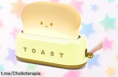 Luz nocturna tostadora URAQT, la compañía perfecta para los sueños de tus peques a un precio que te va a dejar con la boca abierta, ¡no dejes escapar esta oportunidad!