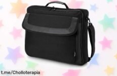 Maletín para portátil Targus Clamshell Classic 15 a precio de risa, ¡protección de por vida y compartimentos súper prácticos que no puedes dejar escapar!