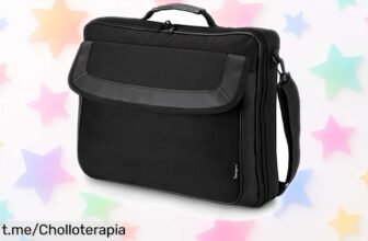 Maletín para portátil Targus Clamshell Classic 15 a precio de risa, ¡protección de por vida y compartimentos súper prácticos que no puedes dejar escapar!