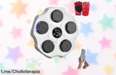 Máquina de boxeo musical MAGIC SELECT que ilumina tus entrenos y te desahoga. ¡Aprovecha este precio loco y dale ritmo a tu diversión ya!