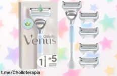 Maquinilla de depilar íntima Gillette Venus a precio loco: cuida tu piel y corta donde nadie más llega, ¡aprovecha este chollazo antes de que se acabe!