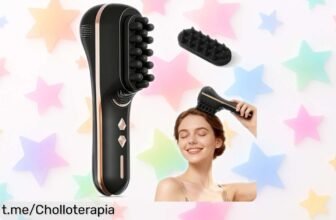 Masajeador eléctrico para cuero cabelludo que te relaja como nunca y mejora la circulación ¡Aprovecha este chollo de precio loco antes de que desaparezca!
