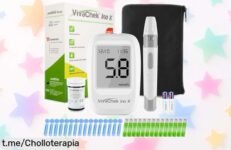 Medidor de glucosa VivaChek Ino X: Resultados rápidos y super chollo para cuidar tu salud sin gastar un céntimo más. ¡Apúrate, esta oferta vuela!