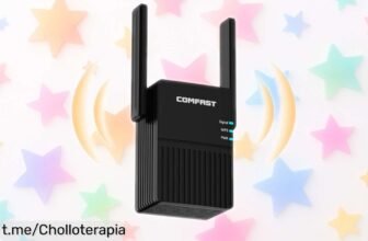 Mejora tu conexión a internet con el repetidor WiFi COMFAST AC1200, sube la velocidad y di adiós a las caídas; ¡no dejes escapar este precio loco que transporta tus emociones!