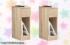 Mesa de noche estrecha SoBuy pack de 2 con cajón a precio regalado, ¡aprovecha este ofertón y dale vida a esos rincones que necesitan un toque especial!