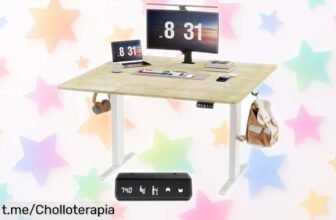 Mesa elevable eléctrica Raplink: Eleva tu espacio de trabajo o juego con este ofertón que está regalado, ¡no dejes pasar esta oportunidad única para transformar tu rutina!