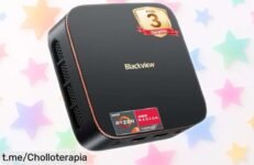 Mini PC Blackview MP20 con Ryzen 3300U, el mejor chollo del momento: compacto y potente para tus proyectos a un precio que solo se ve una vez. No dejes pasar esta oferta irresistible.