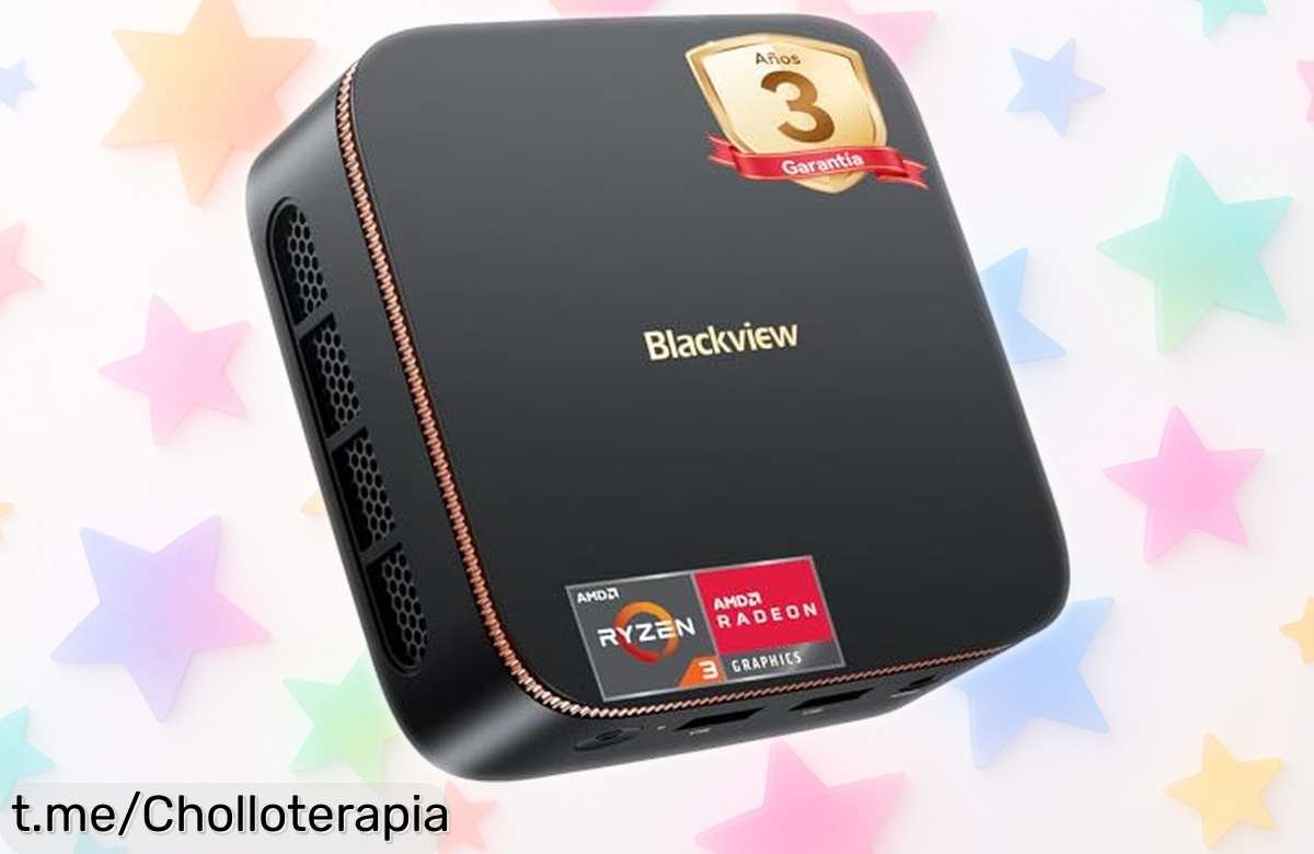 Mini PC Blackview MP20 con Ryzen 3300U, el mejor chollo del momento: compacto y potente para tus proyectos a un precio que solo se ve una vez. No dejes pasar esta oferta irresistible.