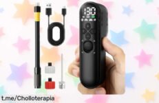 Mini bomba eléctrica GPUTEK que infla tu bici en minutos y se apaga sola, ¡super chollo con este gadget práctico! No te lo pierdas, es la oportunidad perfecta para estar siempre listo.