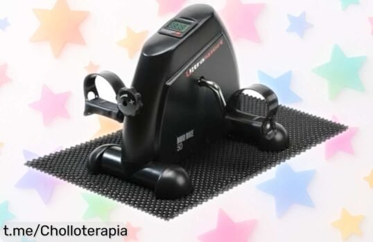 Minibicicleta estática Ultrasport MB 50: ¡potencia tus entrenos en casa con un precio de ganga que no se repetirá!